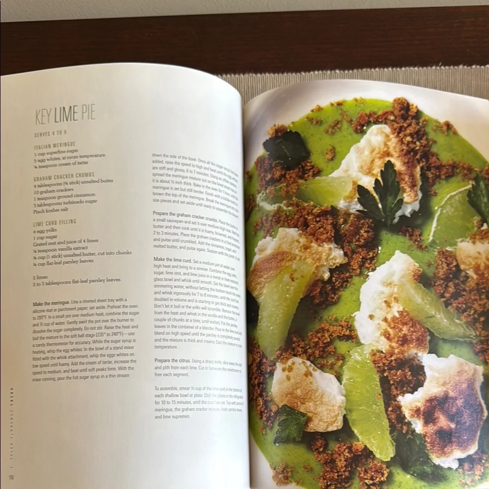 Tyler Florence Fresh Hardcover Cookbook